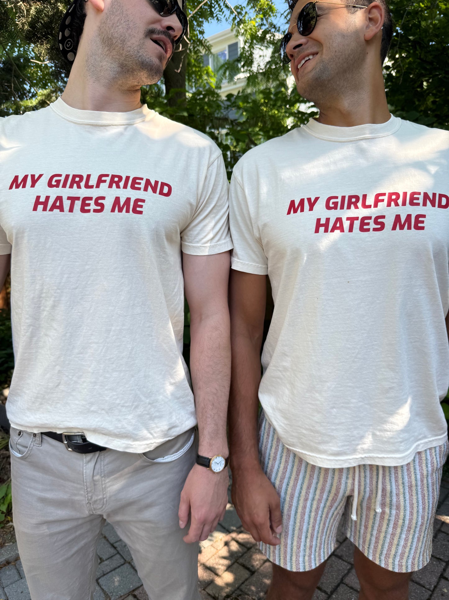 MY GIRLFRIEND HATES ME TEE